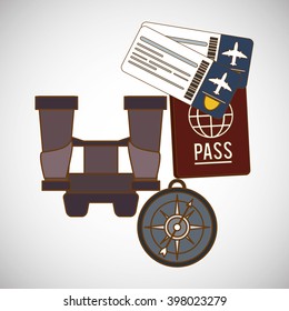 Travel icon design