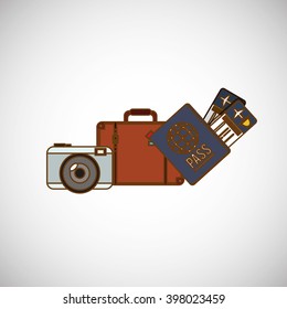 Travel icon design