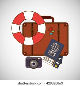 Travel icon design