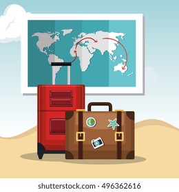 travel icon design