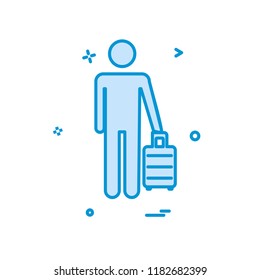 Travel icon design vector