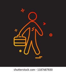 Travel icon design vector
