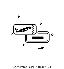 Travel icon design vector