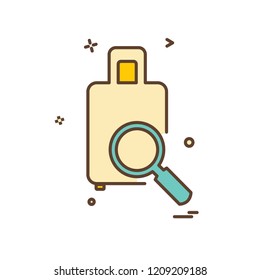 Travel icon design vector