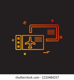 Travel icon design vector