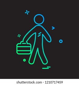 Travel icon design vector
