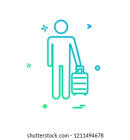 Travel icon design vector