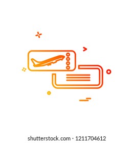 Travel icon design vector