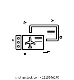 Travel icon design vector