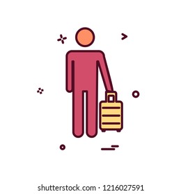 Travel icon design vector