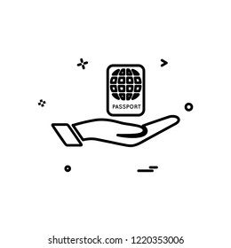 Travel icon design vector