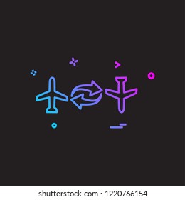 Travel icon design vector