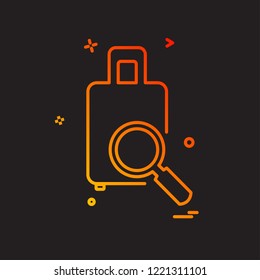 Travel icon design vector
