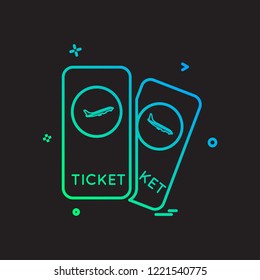 Travel icon design vector