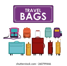 Travel icon design, vector illustration over white background