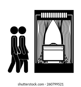 Travel icon design, vector illustration over white background