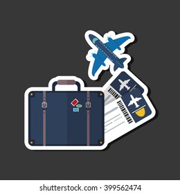 Travel icon design, vector illustration