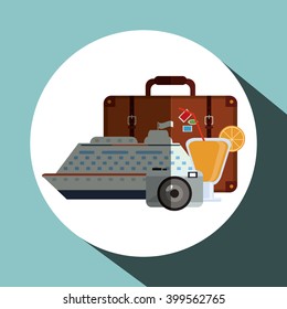 Travel icon design, vector illustration