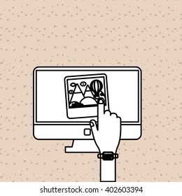 Travel icon design, vector illustration