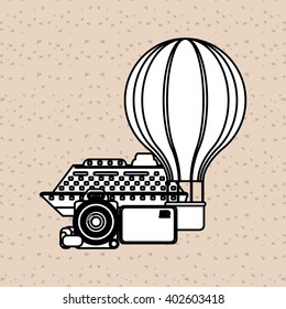 Travel icon design, vector illustration