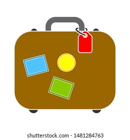 travel icon. flat illustration of travel vector icon. travel sign symbol