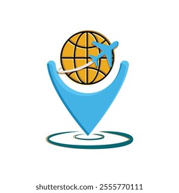 travel icon. travel location.  Vacation vector Contains designs, travel, holidays, summer, holidays, tourism and more. Flat color design style