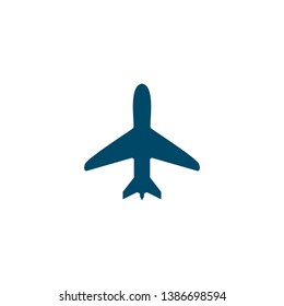 Travel icon logo design with plane icon