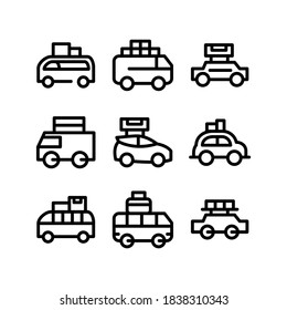 travel icon or logo isolated sign symbol vector illustration - Collection of high quality black style vector icons
