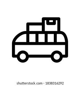 travel icon or logo isolated sign symbol vector illustration - high quality black style vector icons
