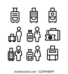 travel icon or logo isolated sign symbol vector illustration - Collection of high quality black style vector icons
