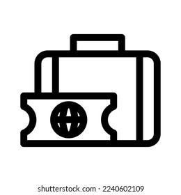 travel icon or logo isolated sign symbol vector illustration - high quality black style vector icons
