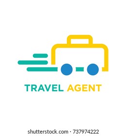 Travel icon logo vector design illustration