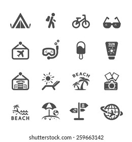 travel icon set 2, vector eps10.