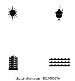 travel icon set