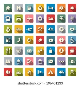 Travel Icon Set