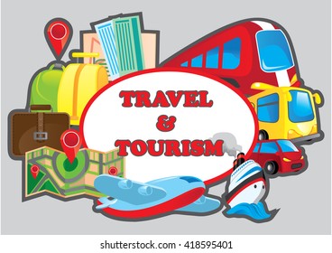 travel icon set