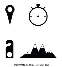 travel icon set