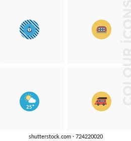 Travel icon set