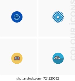 Travel icon set