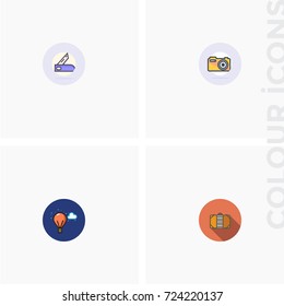 Travel icon set