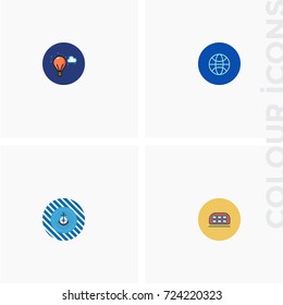 Travel icon set
