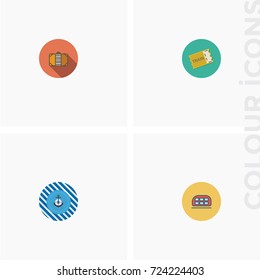Travel icon set