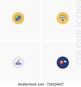 Travel icon set