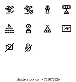 Travel Icon Set