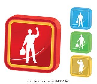 Symbol-Set für Reisen