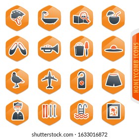 Travel icon set for web sites and user interface