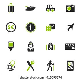 Travel icon set for web sites and user interface