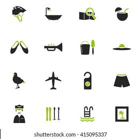 Travel icon set for web sites and user interface