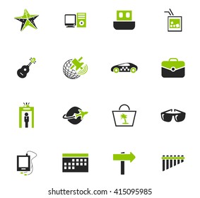 Travel icon set for web sites and user interface