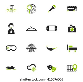 Travel icon set for web sites and user interface